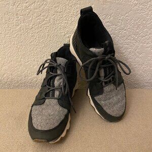 Sorel Women's Kinetic™ Caribou Boots Waterproof Black/Grey Color Way Size 7.5